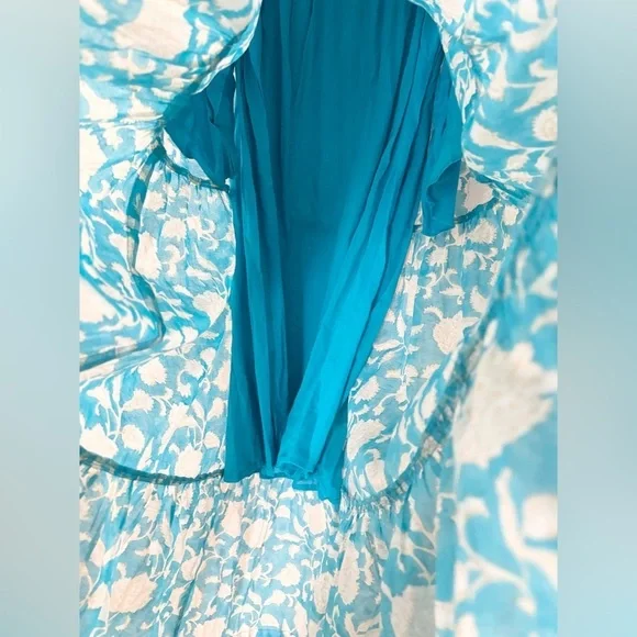 NWT Apsiga Billie Ornate Floral Maxi Dress - Picture 6 of 16